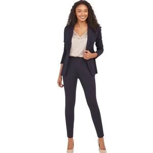 Spanx The Perfect Pant, Ankle Backseam Skinny Classic Black Women's Sz M